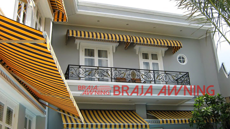 canopy kain jendela rumah king salur moderen