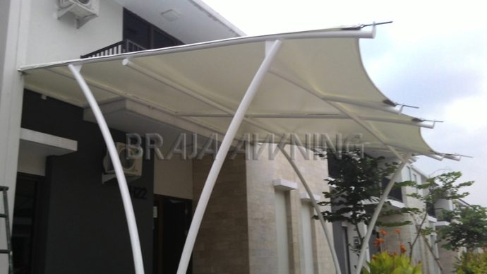 Tenda Membrane Carport rumah