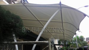 tenda membran teras garasi