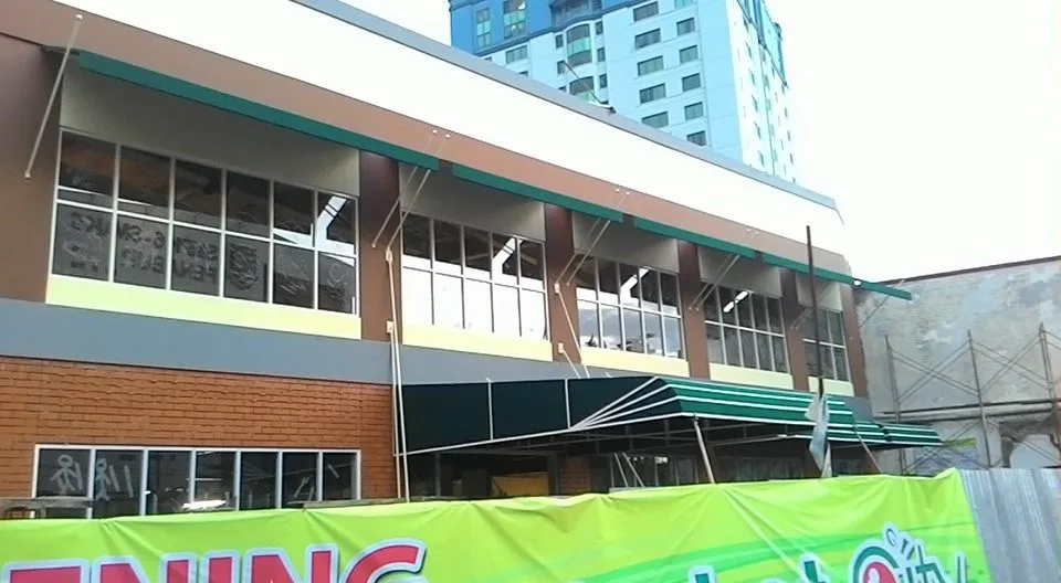canopy kain market city Jakarta bagian depan